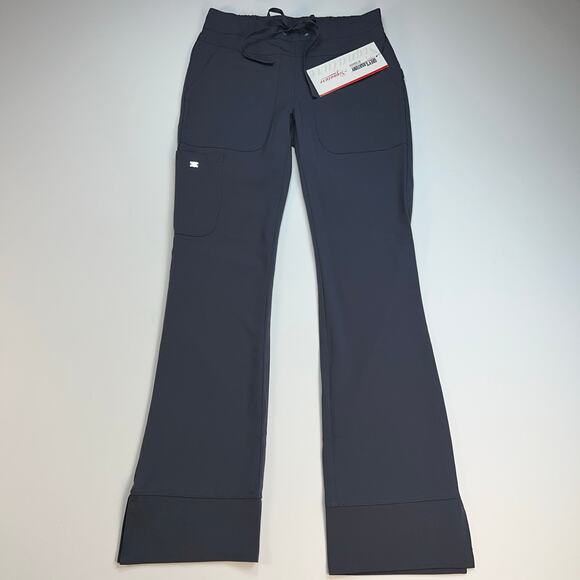 Barco Grey’s Anatomy 3 Pocket Cargo Straight Leg Scrub Pants Graphite Size XXS - Picture 2 of 14